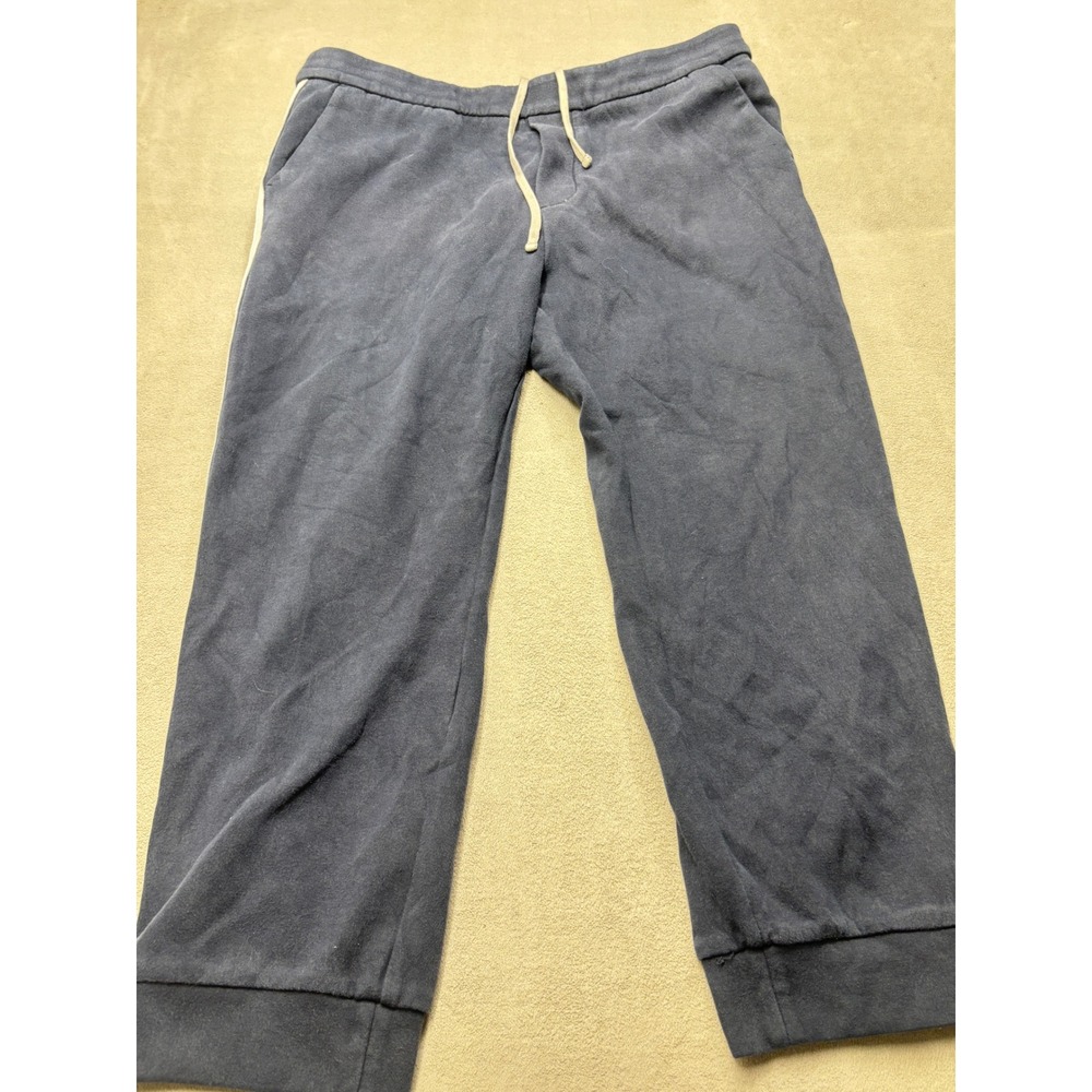 James Perse Mens Navy Blue Side Stripe Sweatpants Joggers MRDK1317 Size 5